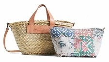 Desigual Bols Summer Ibiza Umhängetasche Tasche Raw beige