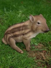 Wildschwein Deko Figur