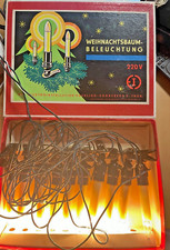 Alte Weihnachtsbeleuchtung