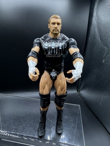 Mattel wwe wrestling triple - wrestling, h