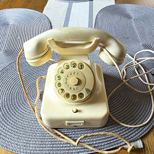 Post w48 wählscheibentelefon - post,