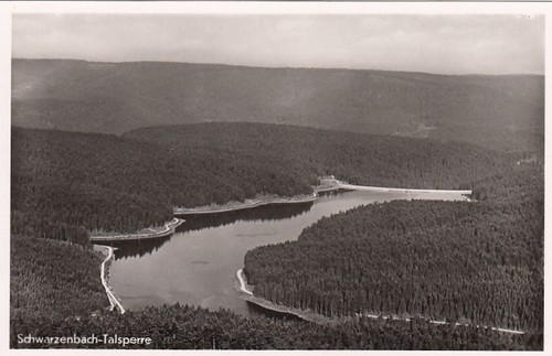 Schwarzenbach talsperre bei - schwarzenbach-talsperre,