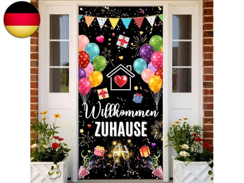 Willkommen zuhause deko - deko, banner