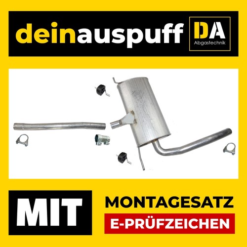 Mittelschalldämpfer für audi - mittelschalldämpfer,