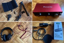 Shure MV7X + Interface +