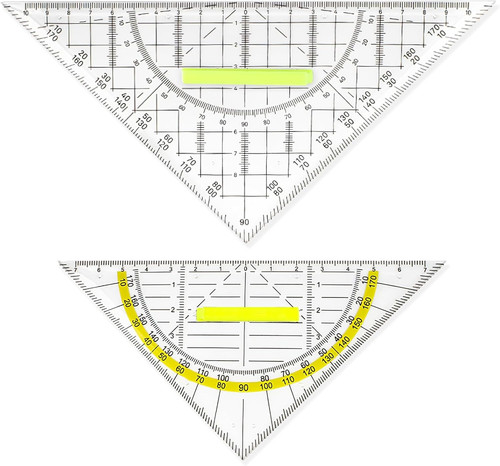 Geodreieck mit griff 2 - geodreieck,