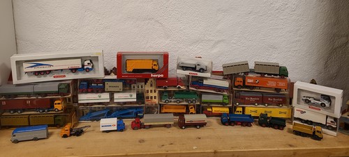 Wiking modellauto set lkw - wiking, 1:87