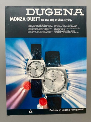 1969 dugena monza - dugena, monza-duett
