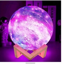 3D Printing Moon Galaxy Lamp