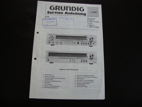 Original service manual - service,
