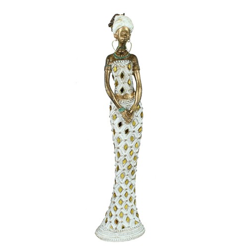 Afrika deko figur frau - figur, mit