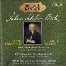 Johann Sebastian Bach Kantaten Rilling Vol.56 (Hänssler Classic, CD)