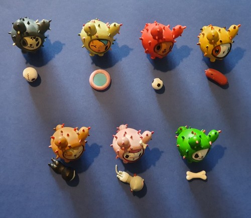 Full set tokidoki - cactus, pups