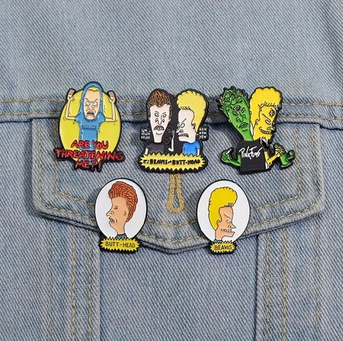 Beavis and butthead - and, pin