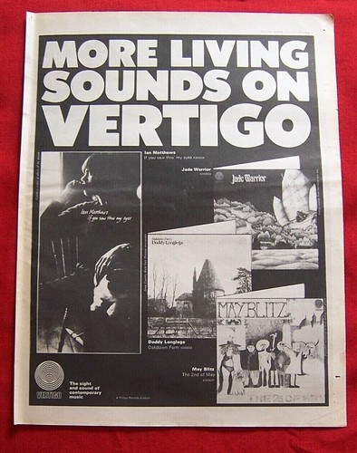 Vertigo records original 1971 - vertigo,