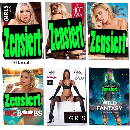 Erotik kalender set pin - kalender,