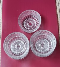 5 Dessertschalen, Glas/