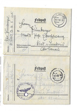 Nr.55991 2 x Feldpost