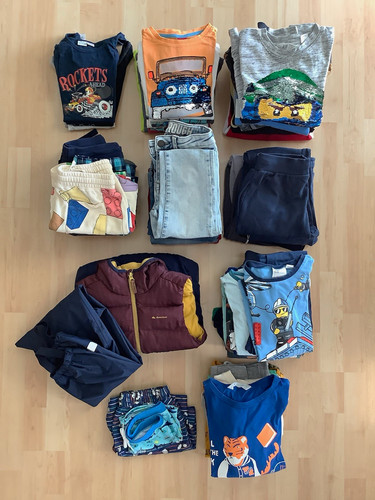 Jungen outfit set 122 - gr.,