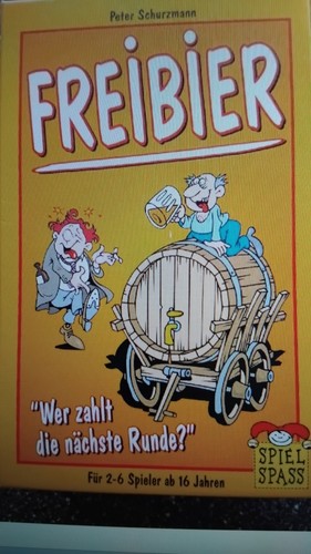 Verkaufe ein freibierspiel - ein,