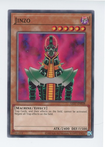 Yugioh jinzo led7 - jinzo, led7-en038