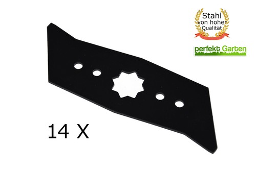 14x vertikutierer messer - vertikutierer, für