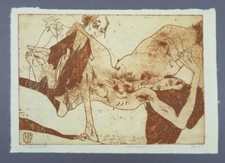 Horst Janssen erotische Szene