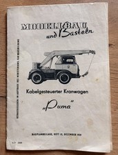 DDR Modellbau Bauplan