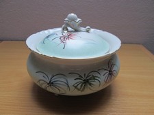 Bonboniere mit Deckel Oscar Schlegelmilch Handmalerei