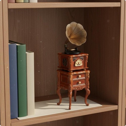 Miniatur grammophon kompakt - miniatur-grammophon,