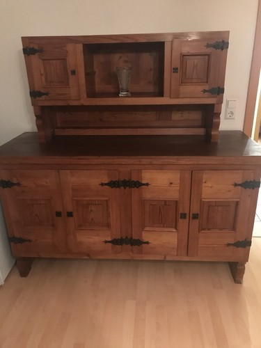 Altes massives vollholz buffet - altes,