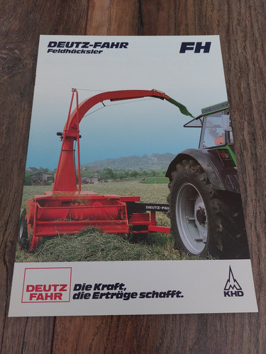 Original prospekt deutz - prospekt,