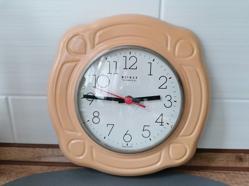 Weimar quartz wanduhr keramik - wanduhr,
