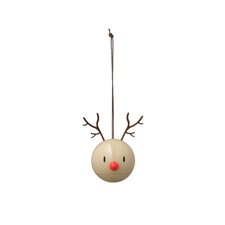 Hoptimist - Reindeer Ornament