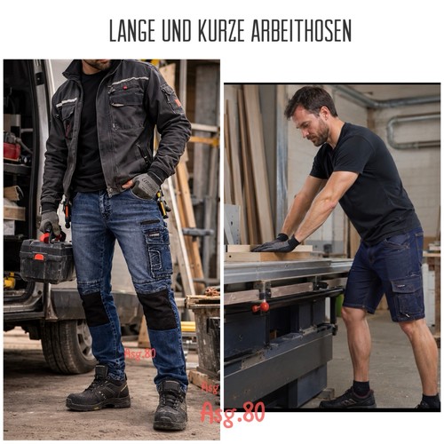 Arbeithose jeans bundhose - ,