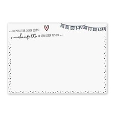 Schreibtischunterlage mit