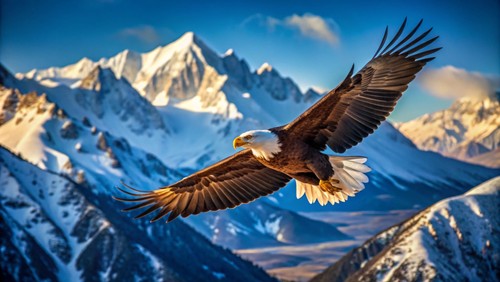 Wandbild weißkopfseeadler - wandbild:,