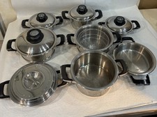 AMC Topf Set Konvolut – Edelstahl Töpfe in verschiedenen Größen – gebraucht