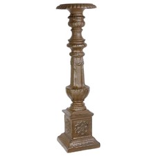 Kerzenhalter Gusseisen Braun 