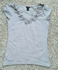 H & M  Damen T-Shirt grau