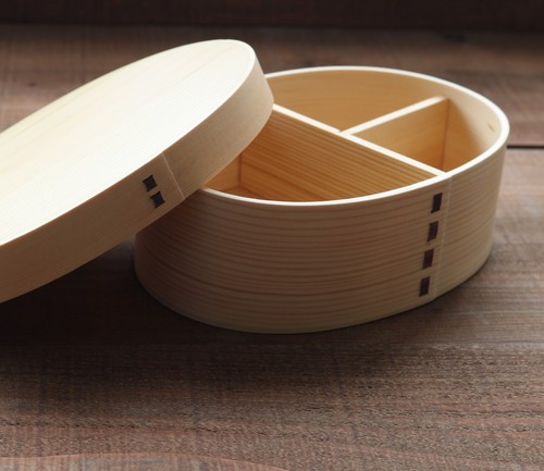 Japanische holz bento box - bento,