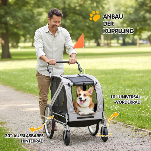 Haustierkinderwagen
