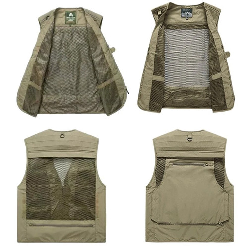 Herren safari weste mit - safari,