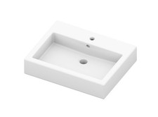 Duravit Waschbecken Waschtisch Vero 60x47cm geschliffen weiss mit WonderGliss