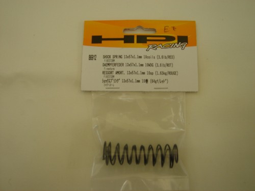 Hpi dämpferfeder 86912 - hpi,