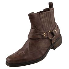 Mustang Herren Stiefel Stiefelette Braun 4116-501/3 Western Cowboy