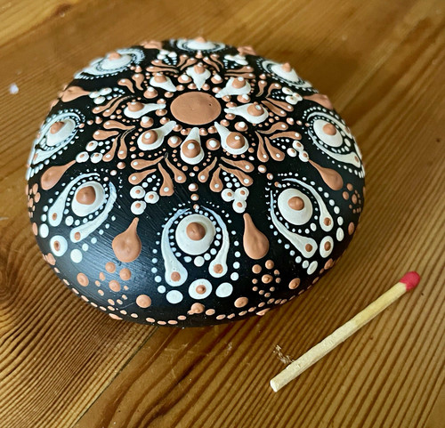 Handmade handbemalter mandala - handmade,
