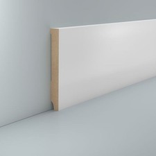 MDF Sockelleiste weiß 13 x