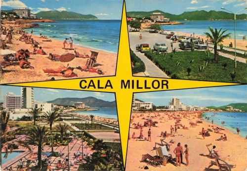 Ansichtskarte mallorca cala - ansichtskarte, mallorca,