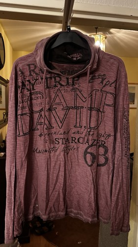 Camp david herren - herren, langarmshirt
